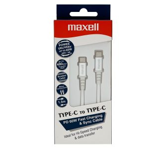 Type C to Type C Cable - 60W - 1.5m - Braided